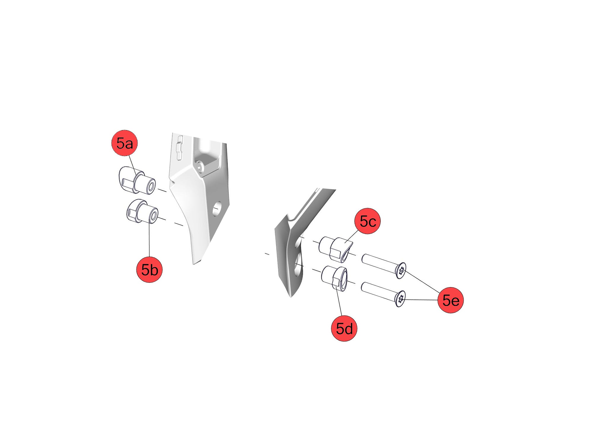 TM01 V / Flat Cockpit Bolt Kit | BMC | spare parts | Parts, Parts | Spare Parts