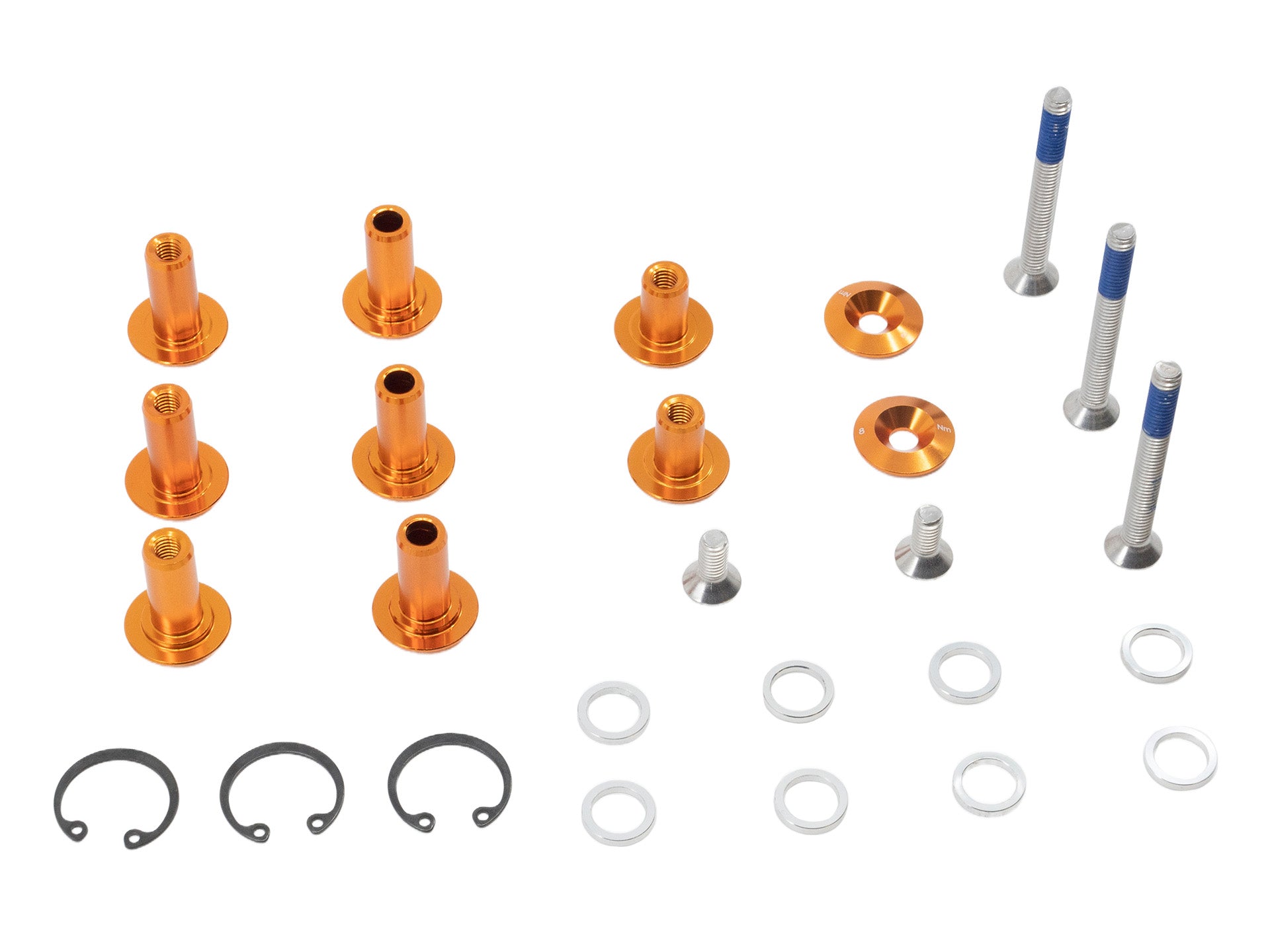 BMC Spare Parts | Bolt Kit - No 23 ORANGE
