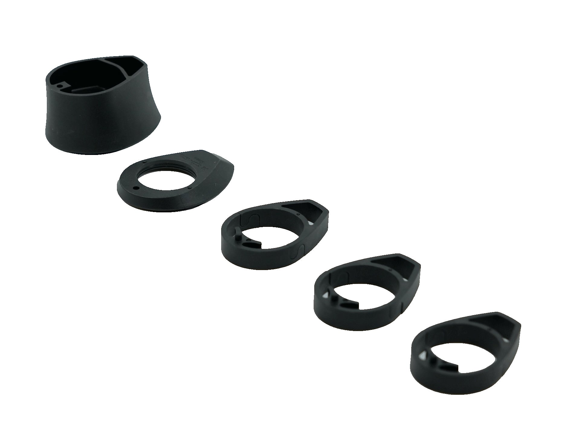 BMC Spare Parts | Topcone Set SLR01 BLK ICS1 ICS AERO ICS 0 deg BLACK