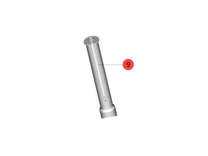 BMC Spare Parts | MTT Fork Lockout Shaft BLACK